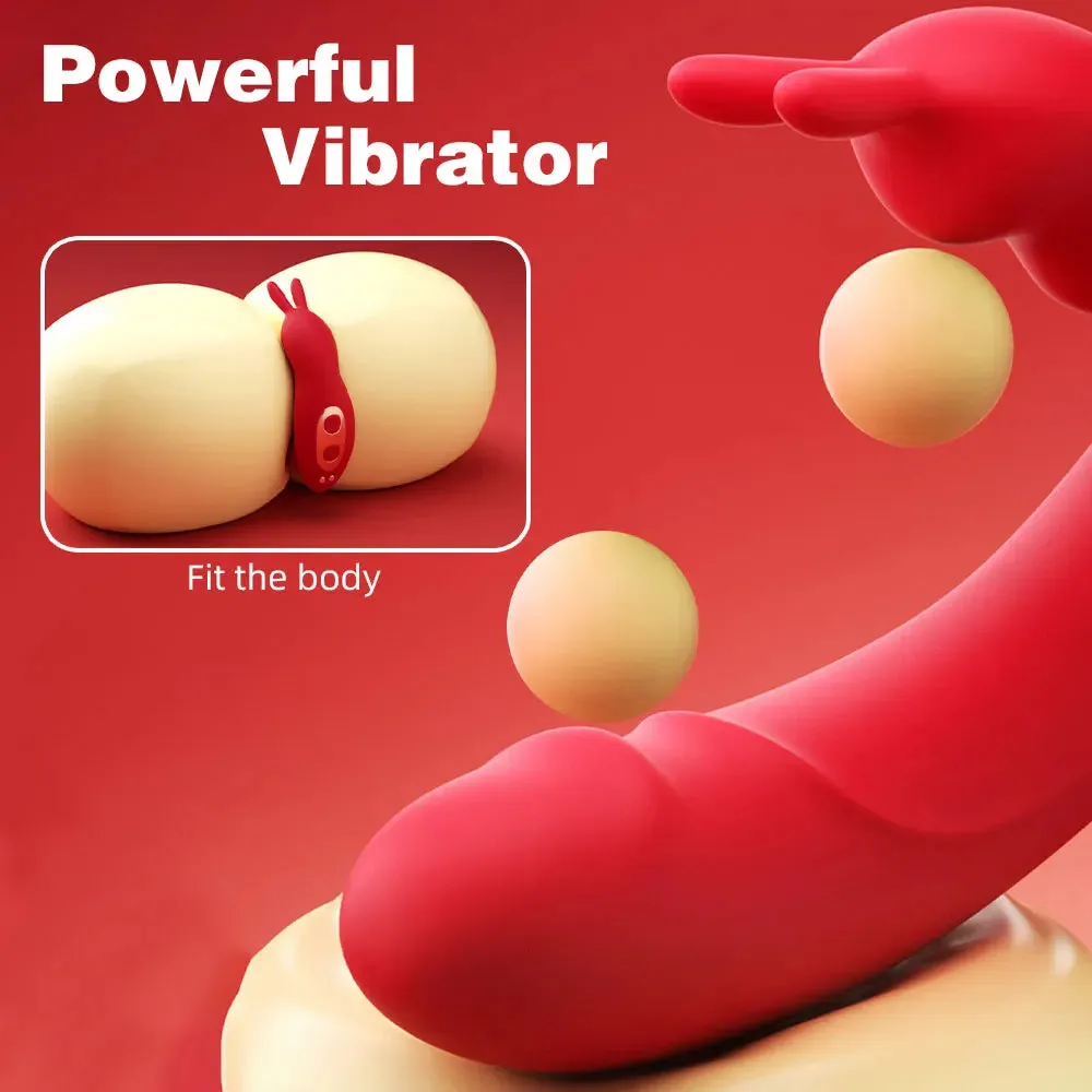 Rabbit Clit Vibrator - APP Controlled G Spot Vibrator Clit Stimulator Female Sex Toy
