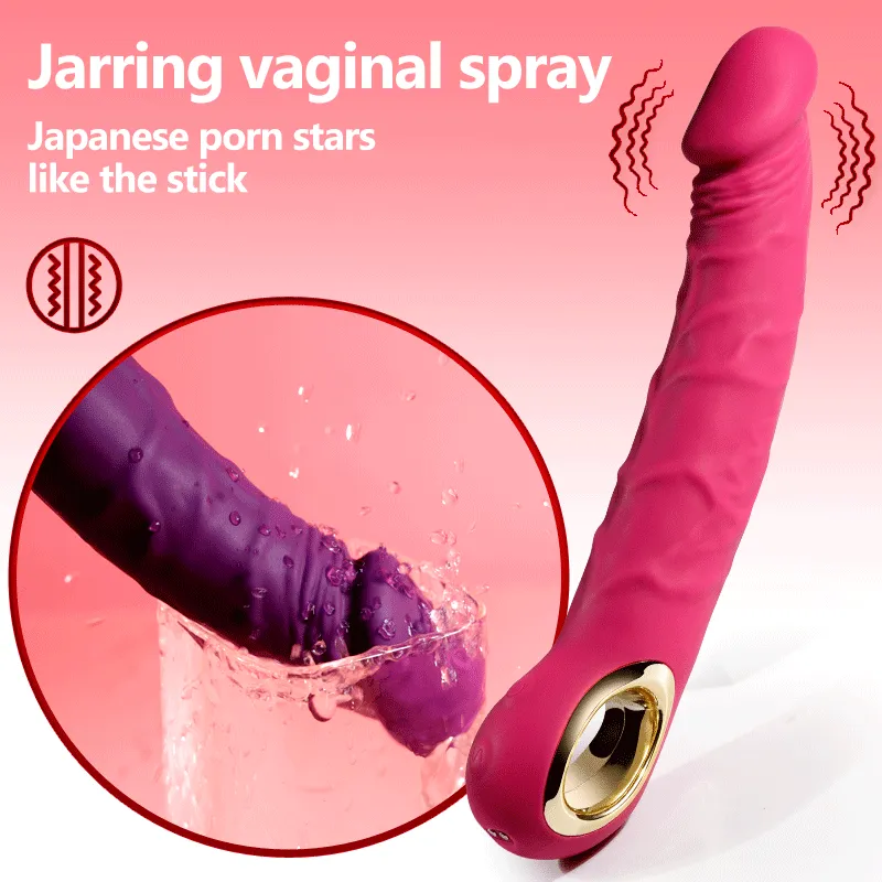 Realistic Dildo G Spot Vibrator - Lifelike Anal Dildo Vagina Clit Stimulator - Domlust