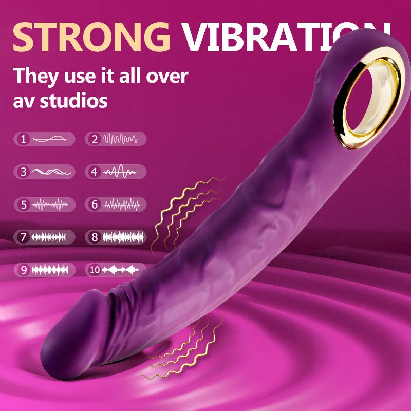 Realistic Dildo G Spot Vibrator - Lifelike Anal Dildo Vagina Clit Stimulator - Domlust