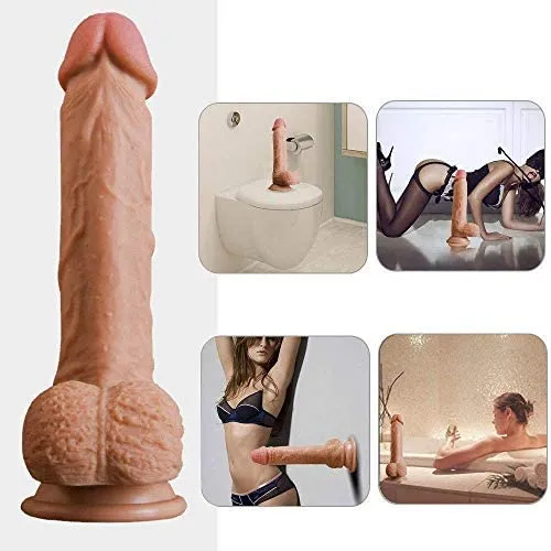 Realistic Dildo with Strong Suction Cup - 7 inch