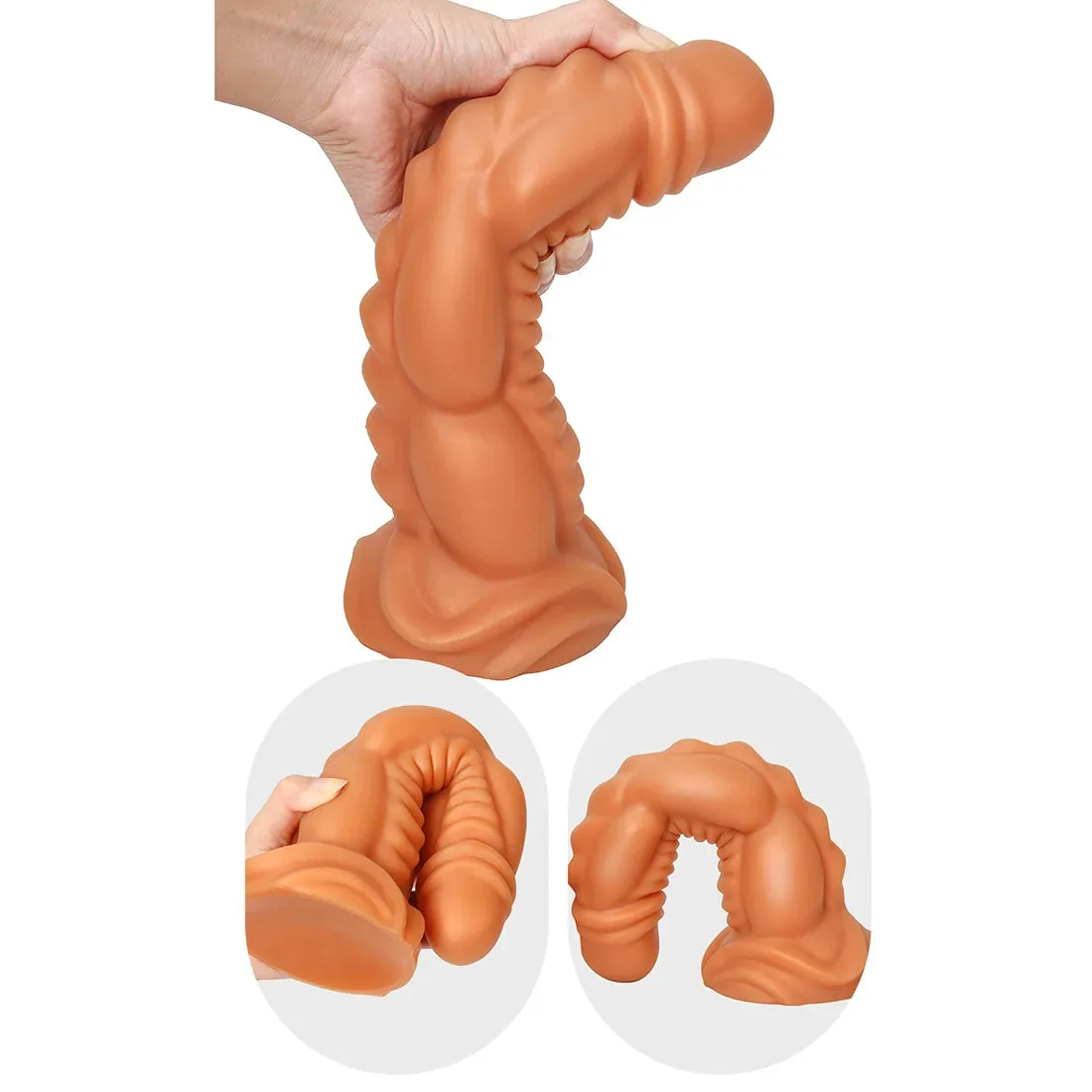 Realistic Monster Dildo - Exotic Big Anal Dildo Dilator Suction Cup Sex Toys