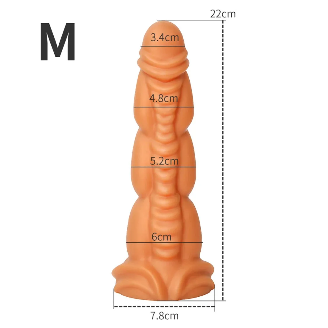 Realistic Monster Dildo - Exotic Big Anal Dildo Dilator Suction Cup Sex Toys