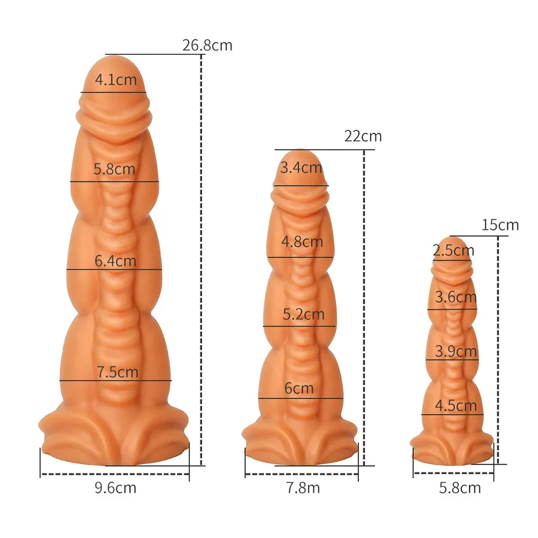 Realistic Monster Dildo - Exotic Big Anal Dildo Dilator Suction Cup Sex Toys