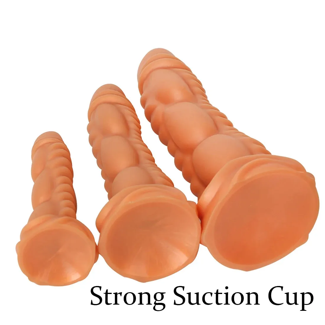 Realistic Monster Dildo - Exotic Big Anal Dildo Dilator Suction Cup Sex Toys