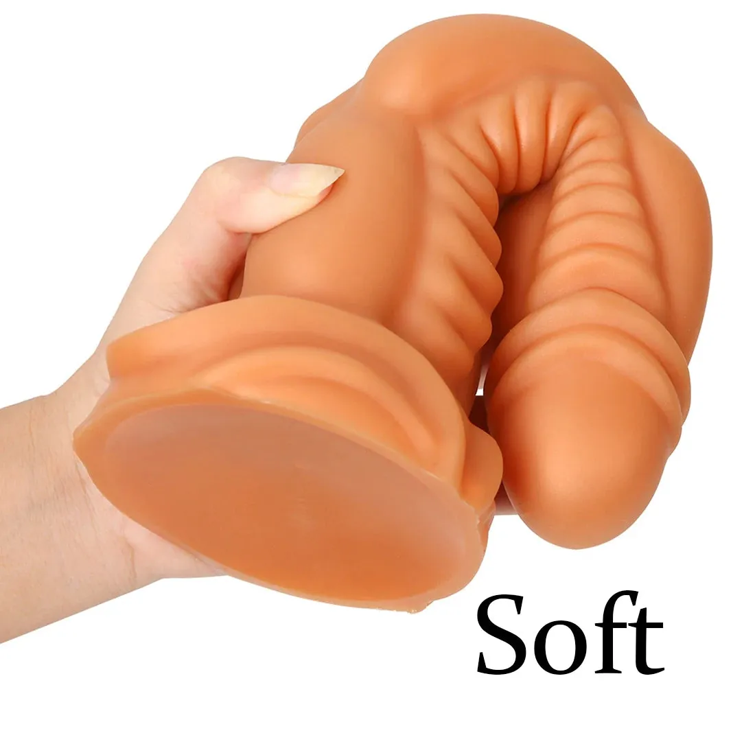 Realistic Monster Dildo - Exotic Big Anal Dildo Dilator Suction Cup Sex Toys