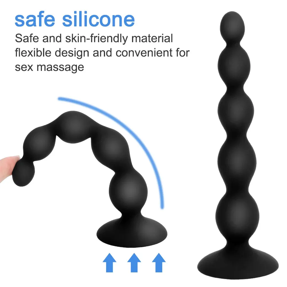 Remote Control Anal Beads - Vibrating Butt Plug Prostate Massager