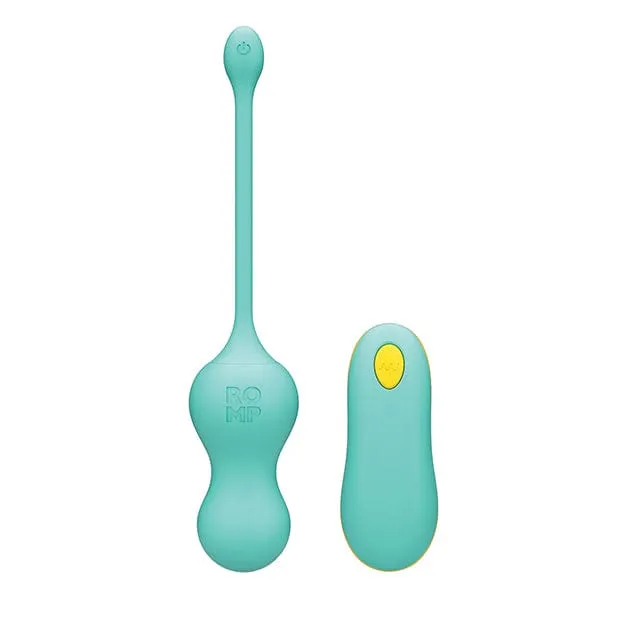 Romp - Cello Remote Control Kegel Balls (Green)