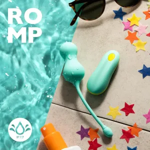 Romp - Cello Remote Control Kegel Balls (Green)