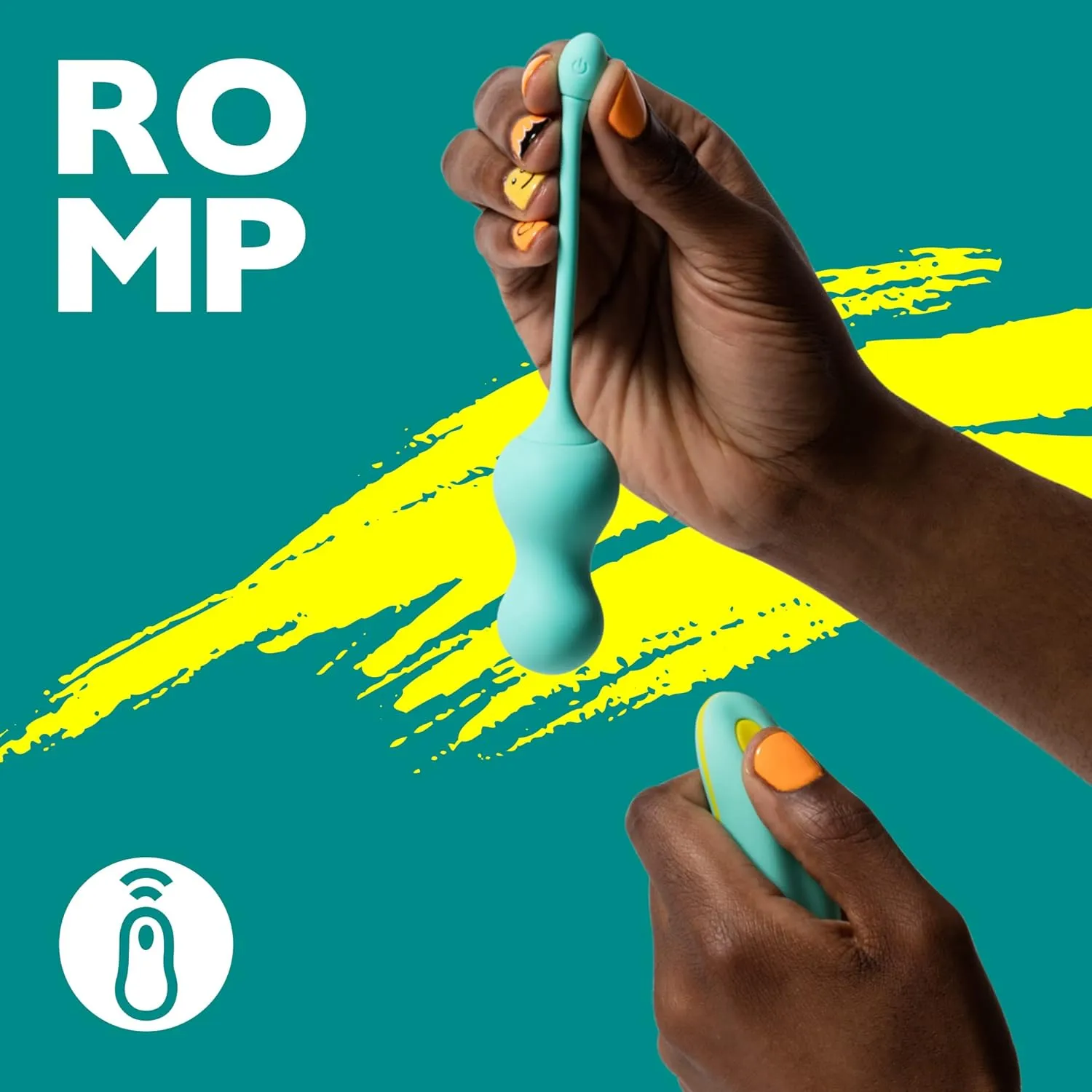 Romp - Cello Remote Control Kegel Balls (Green)