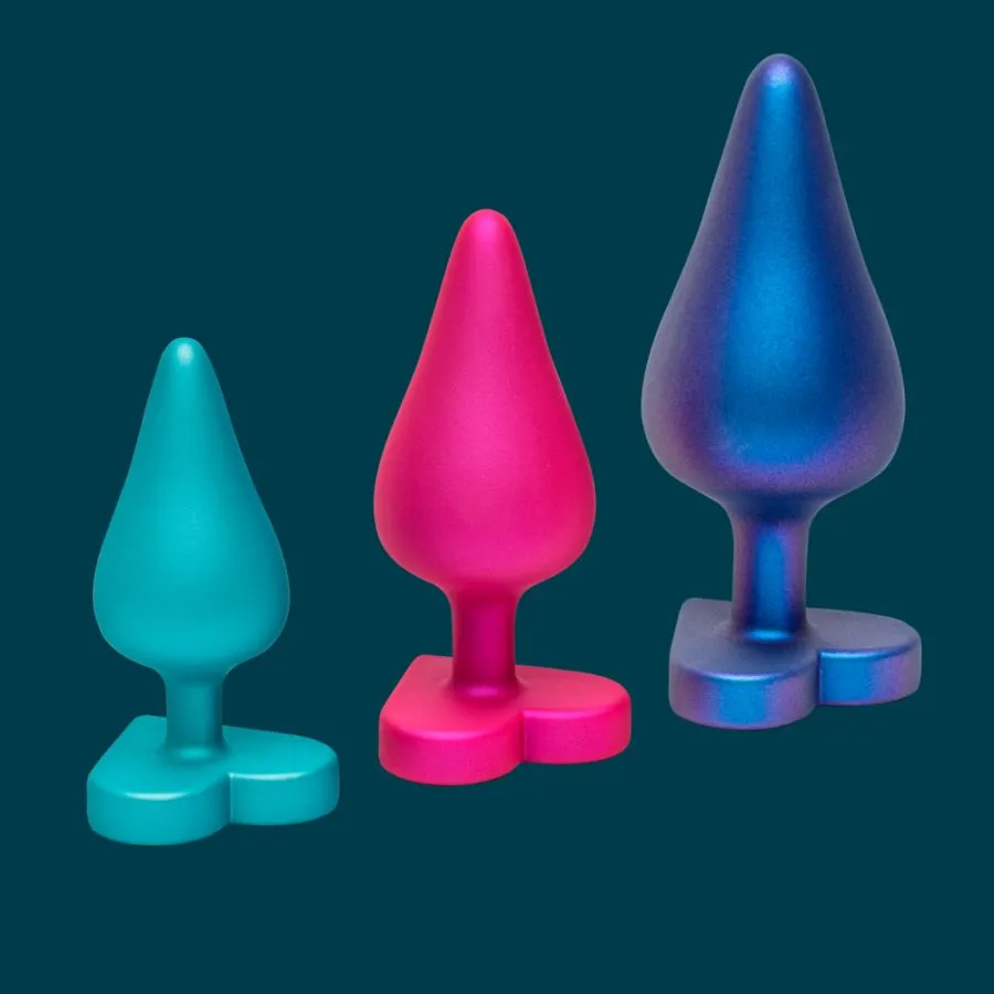 Romp Luster Set of 3 Graduated Butt Plugs