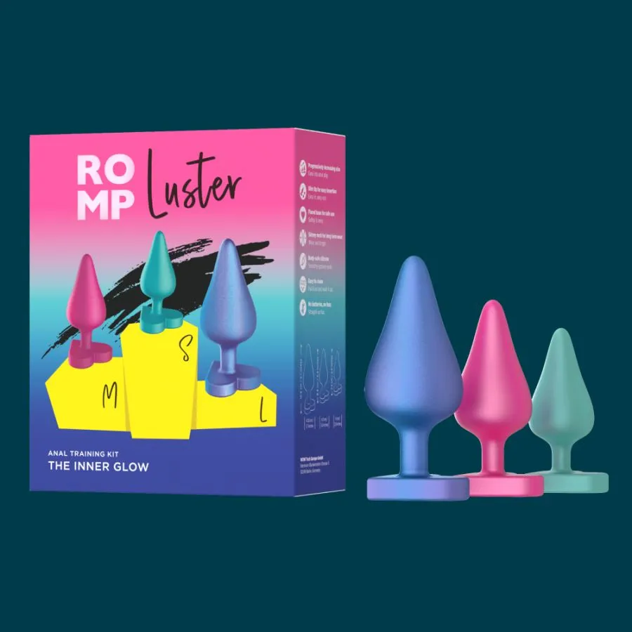 Romp Luster Set of 3 Graduated Butt Plugs