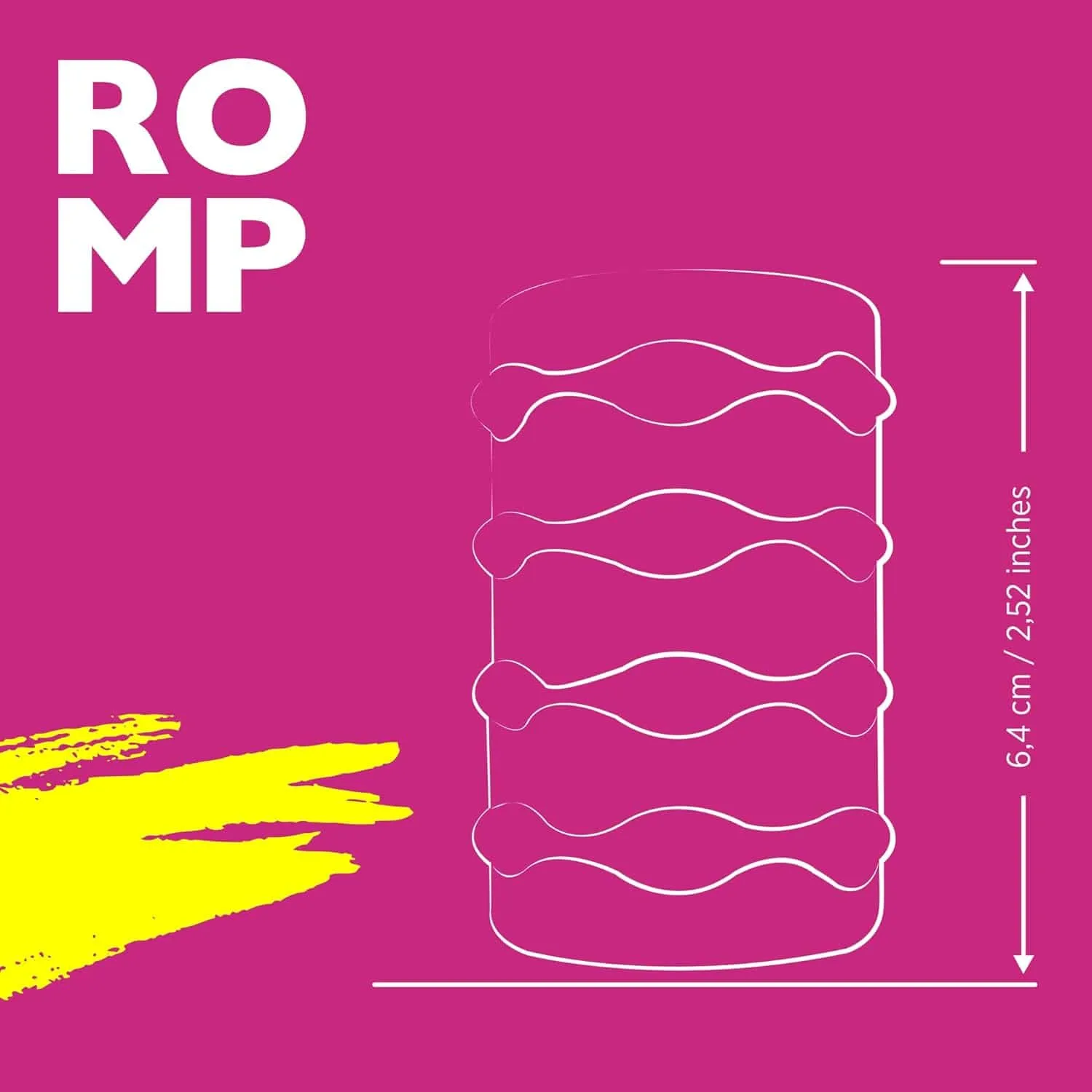 Romp - Mosh Stroker Masturbator (White)