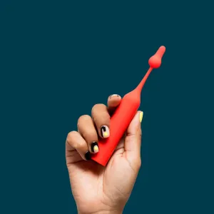 Romp Pop Pinpoint Clitoral Stimulator with 2 Heads