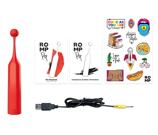 Romp Pop Pinpoint Clitoral Stimulator with 2 Heads