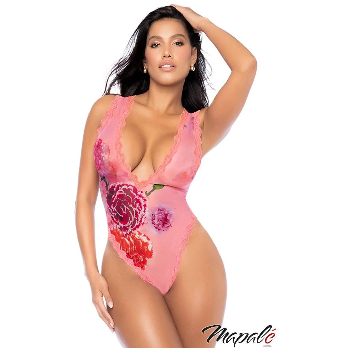 Rose Print Teddy by Mapale