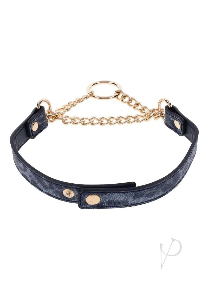 Sandm Cougar Day Collar Nvy/gld
