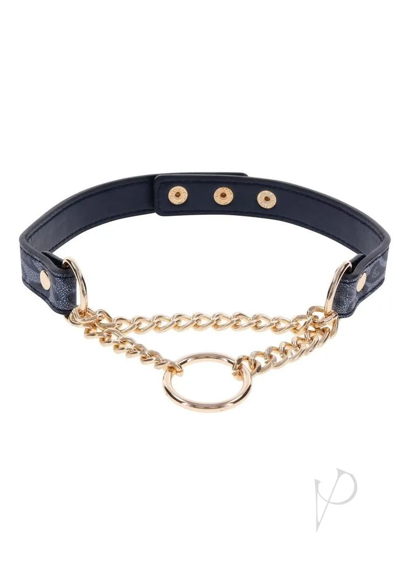 Sandm Cougar Day Collar Nvy/gld