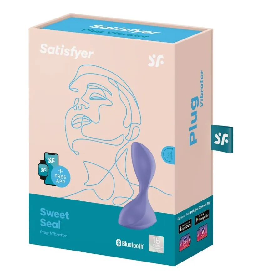 Satisfyer Sweet Seal App Controlled Vibrating Butt Plug
