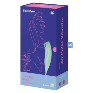Satisfyer Twirling Pro  Hybrid Air Pulse Vibrator Mint