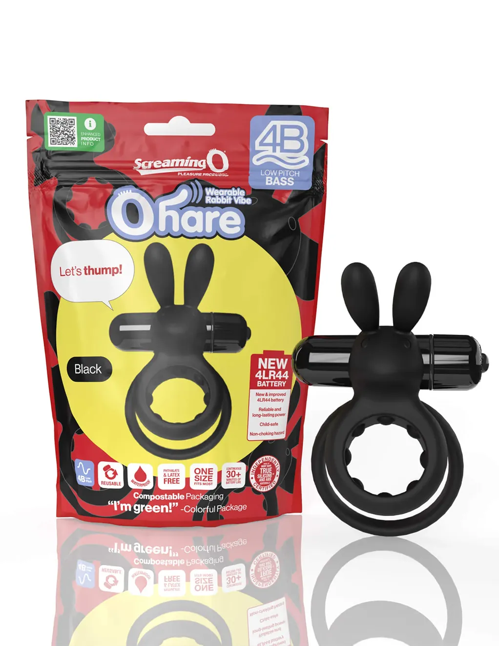 Screaming O 4B Ohare Vibrating Ring