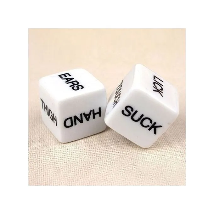 Sex Dice Adult Love Romance Sexy Game Couples 1 Pair 6 Sided