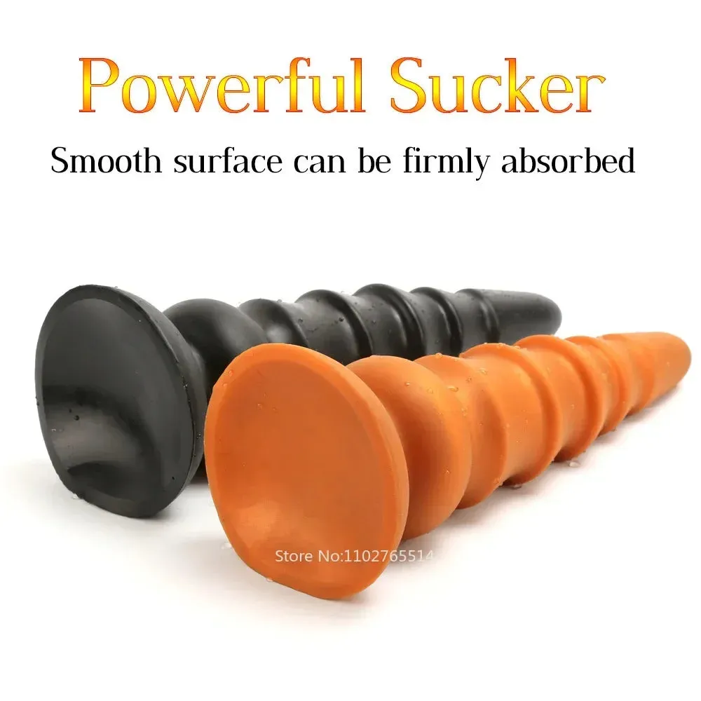 Silicone Anal Dildo Butt Plug - Exotic Conical Anal Dilator G Spot Prostate Massager