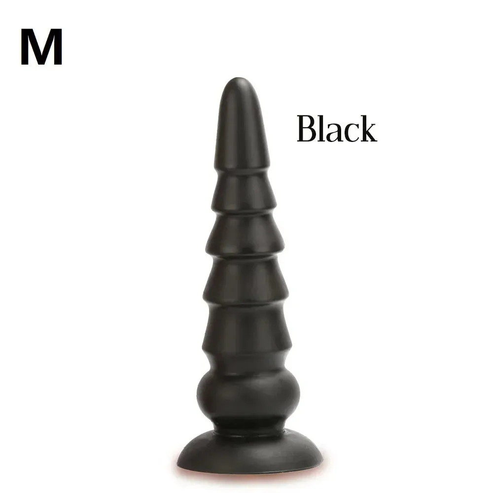 Silicone Anal Dildo Butt Plug - Exotic Conical Anal Dilator G Spot Prostate Massager