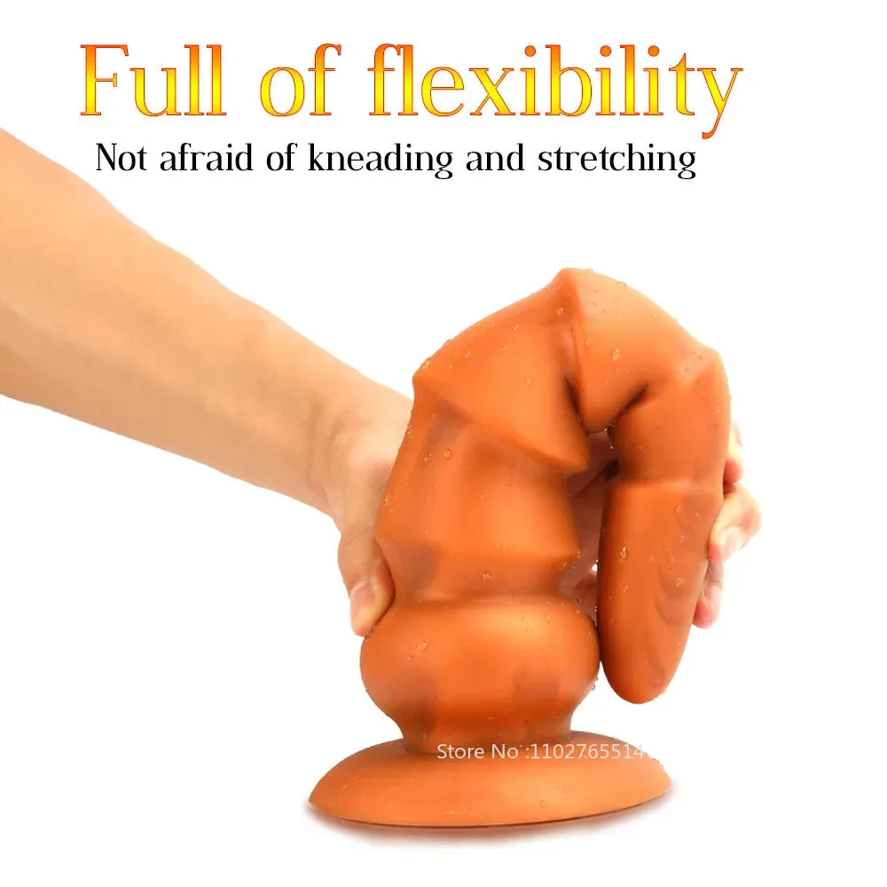 Silicone Anal Dildo Butt Plug - Exotic Conical Anal Dilator G Spot Prostate Massager