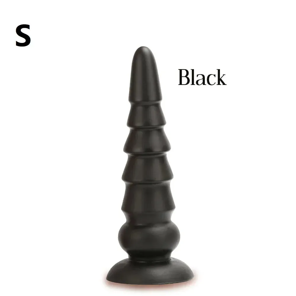 Silicone Anal Dildo Butt Plug - Exotic Conical Anal Dilator G Spot Prostate Massager