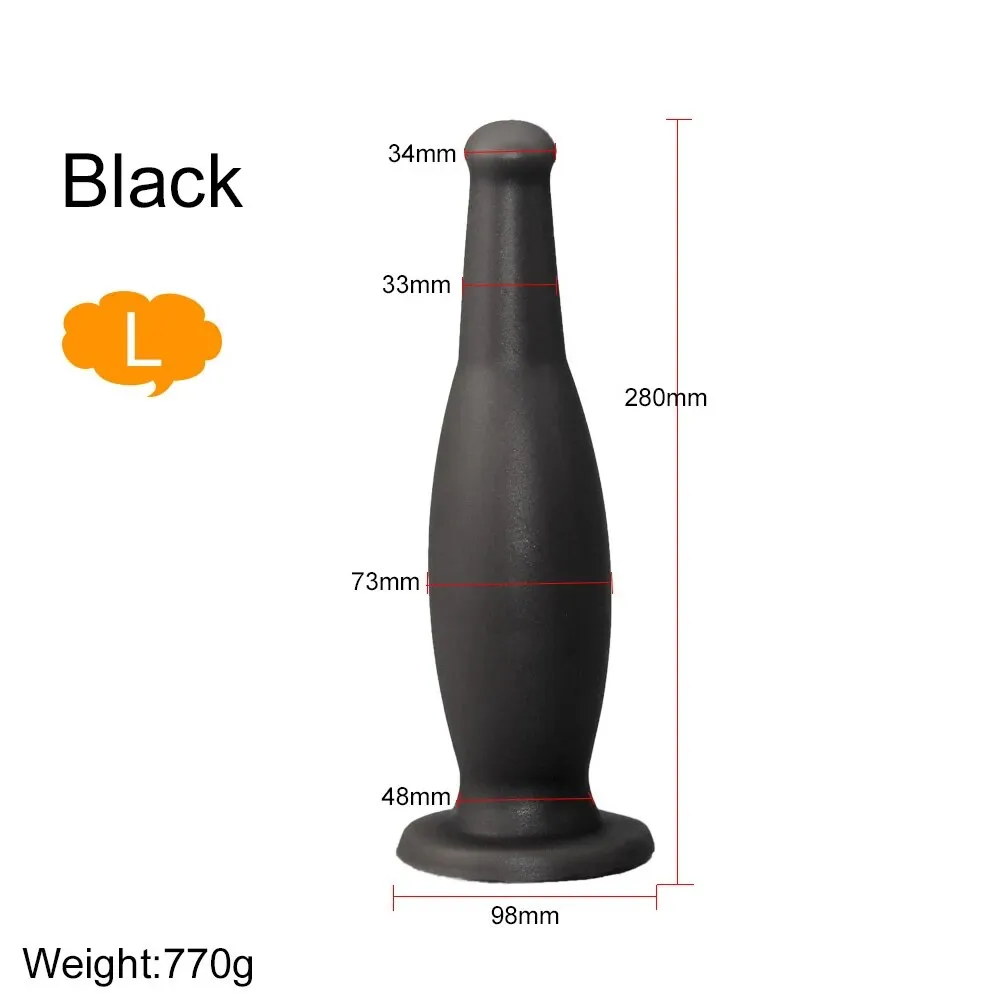 Silicone Big Anal Dildo Butt Plug - Huge Anal Dilator Expander Vagina Anal Sex Toys