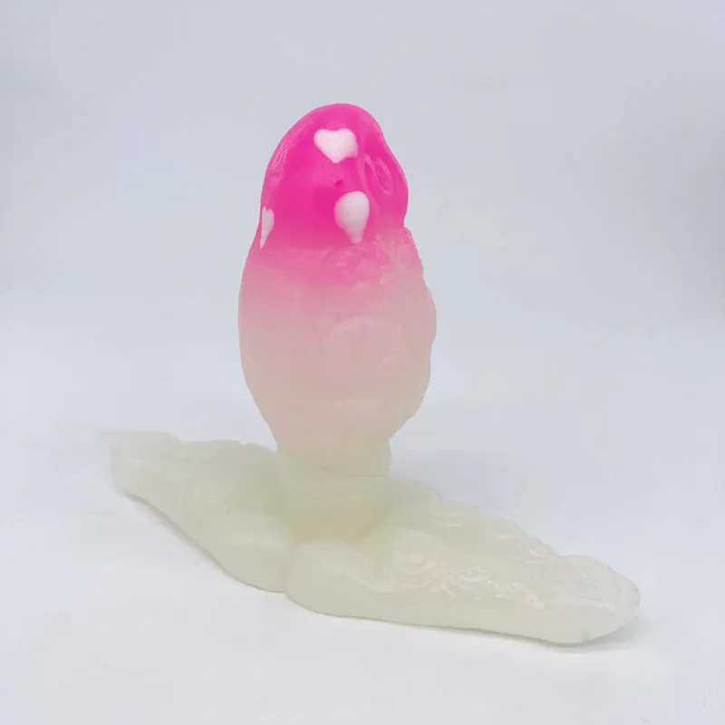 Skwee large plug large base Be My Fungi GITD soft (OO30)