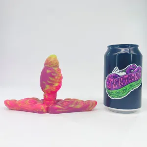 Skwee small plug large base Ribbons soft (OO30) **NEW VAGINA PLUG**