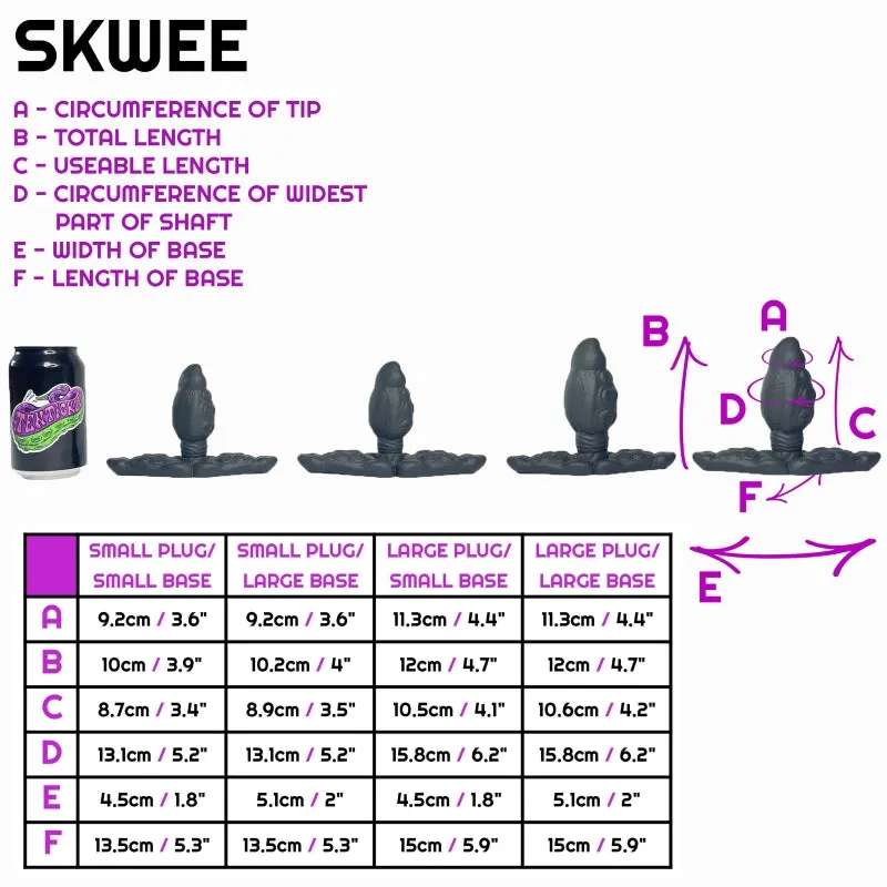 Skwee small plug small base Cyber Tiger soft (OO30)