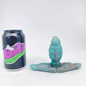 Skwee small plug small base Turquoise Stone soft (OO30) **NEW VAGINA PLUG**