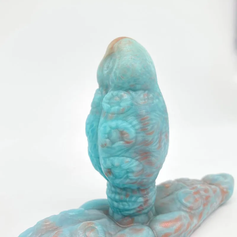 Skwee small plug small base Turquoise Stone soft (OO30) **NEW VAGINA PLUG**