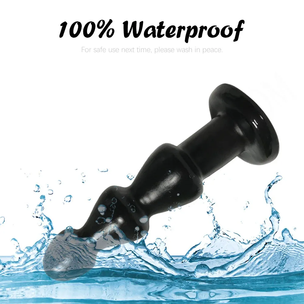 Slim Anal Dildo Butt Plug - Silicone Anal Beads Prostate Massage Stimulator