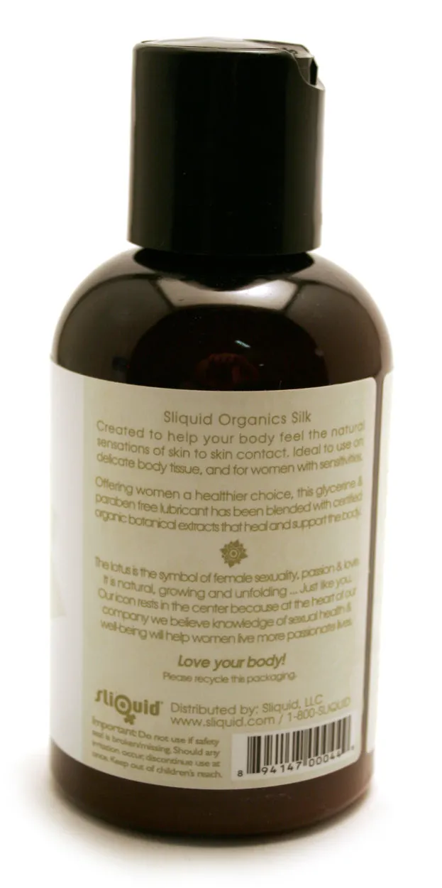 Sliquid Organics Silk - An Organic Personal Lubricant