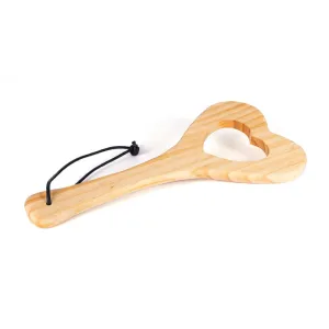 Spartacus Wood Paddle Heart Shape