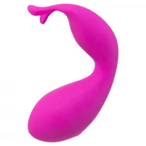 Squeeze-Me The Swan Kiss Vibrator | Pink