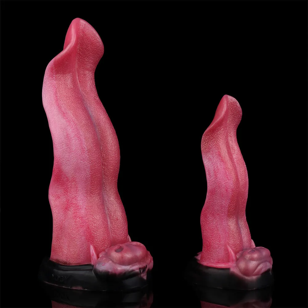 Squid Tongue Fantasy Dildos Butt Plug - Silicone Monsterdildo Sex Toys for Women Men