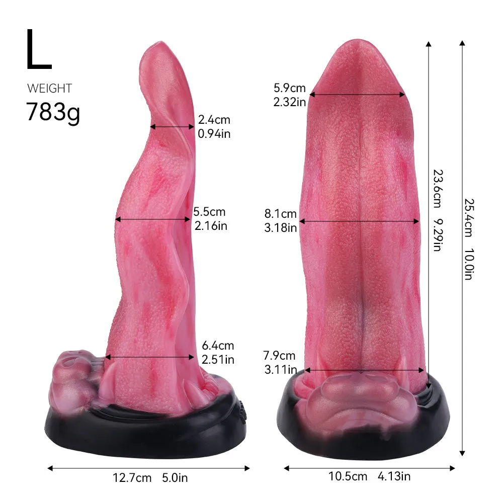 Squid Tongue Fantasy Dildos Butt Plug - Silicone Monsterdildo Sex Toys for Women Men