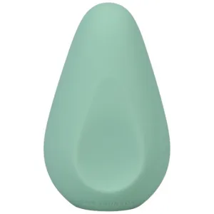 Stimulator clitoris DOC JOHNSON Ritual Chi. din silicon moale. 10 funcții de vibrație. rezistent la apă. verde turcoaz