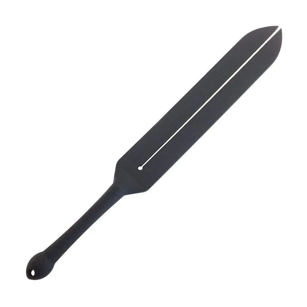 Tantus Silicone Mini Tawse. Black