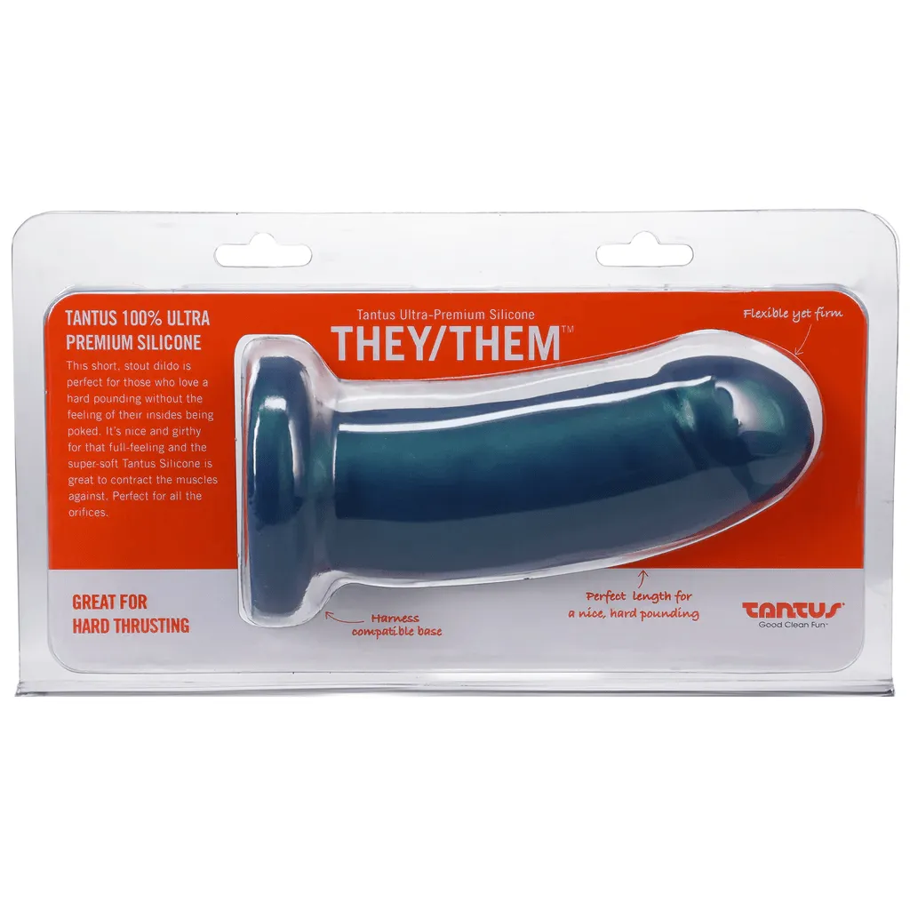 Tantus They/Them Silicone Dildo