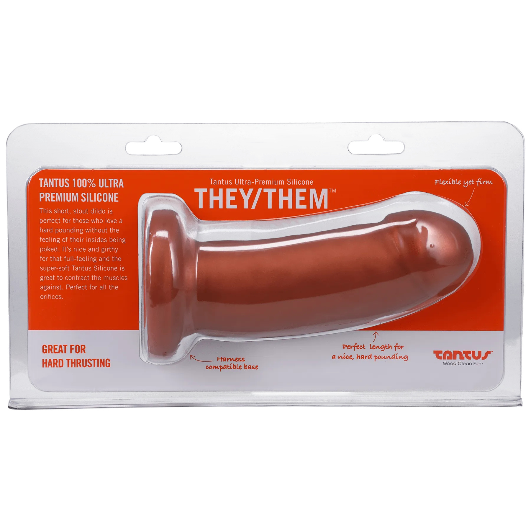 Tantus They/Them Silicone Dildo