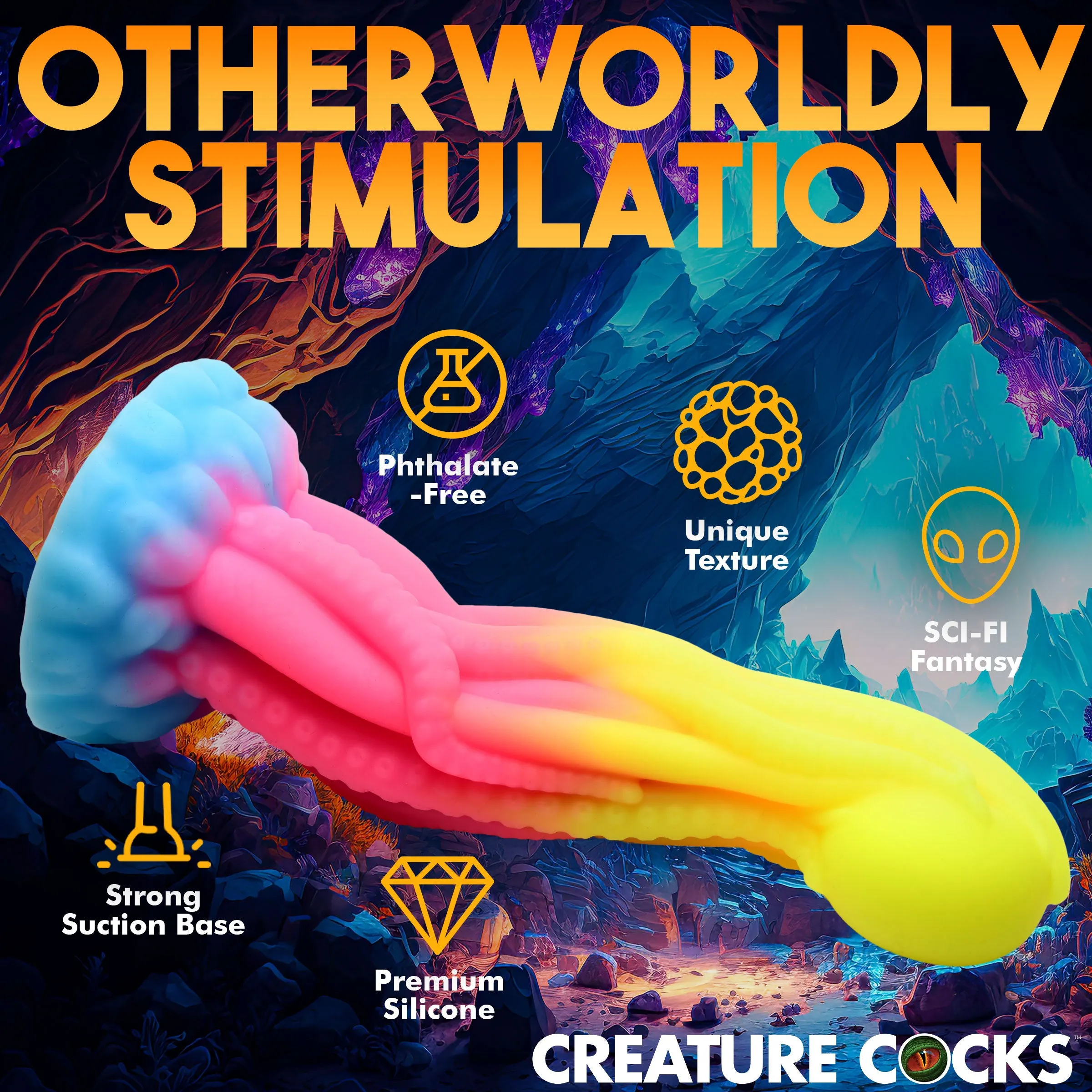 Tenta Glow In The Dark Dildo