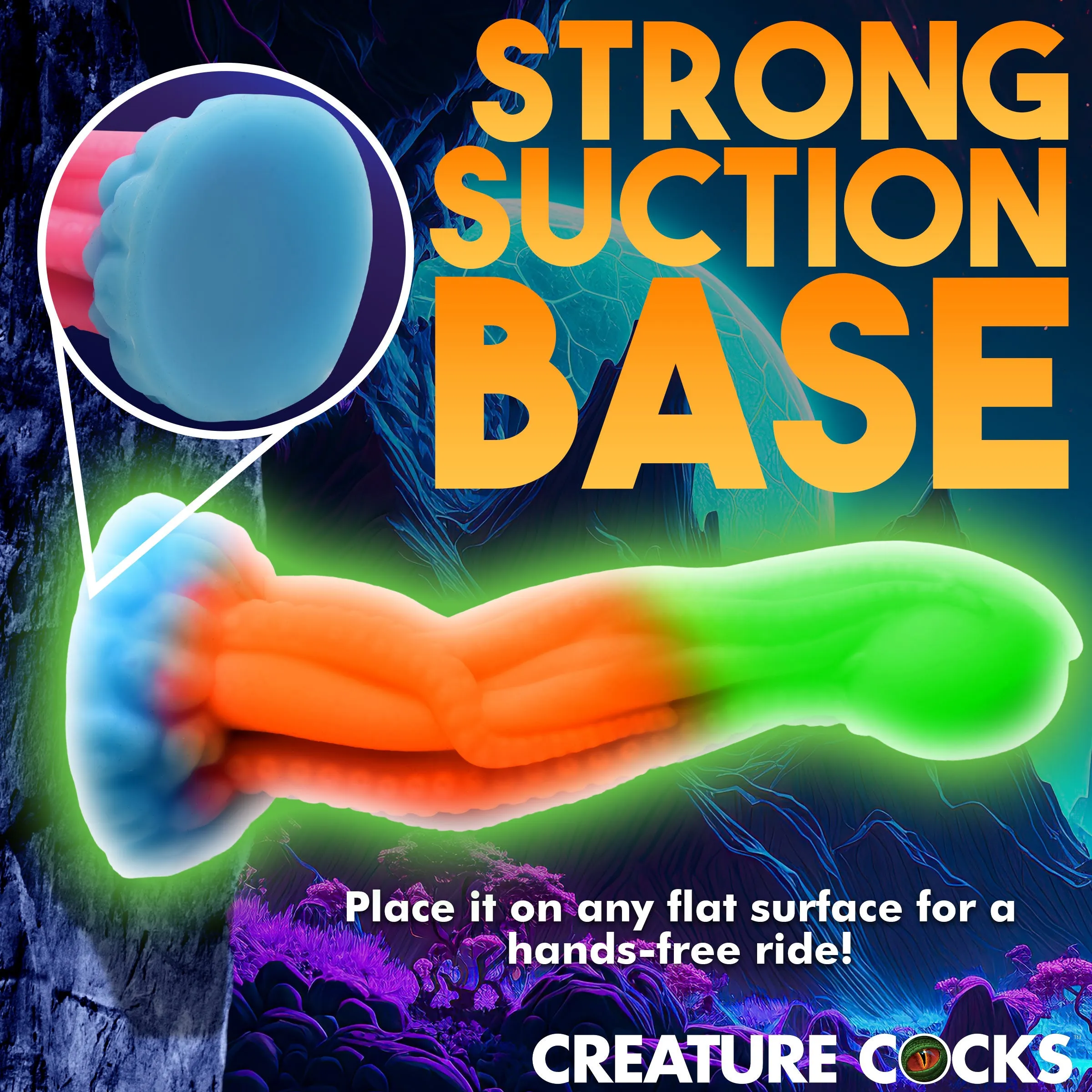 Tenta Glow In The Dark Dildo