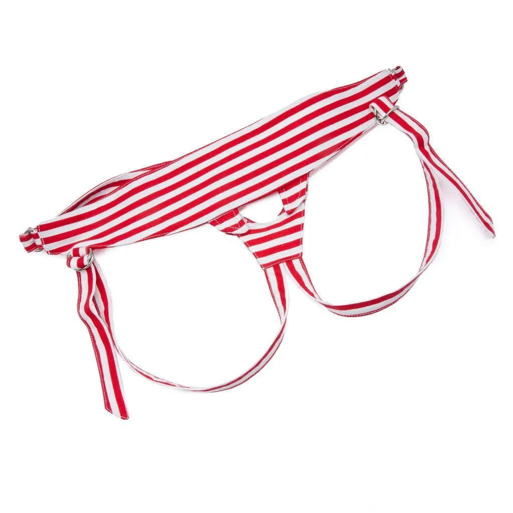 The Betty Strapon Harness. Red Stripe