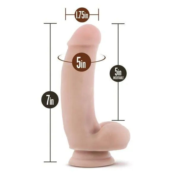 The Pizza Boy Fantasy 7 Inch Vanilla Toned Dildo