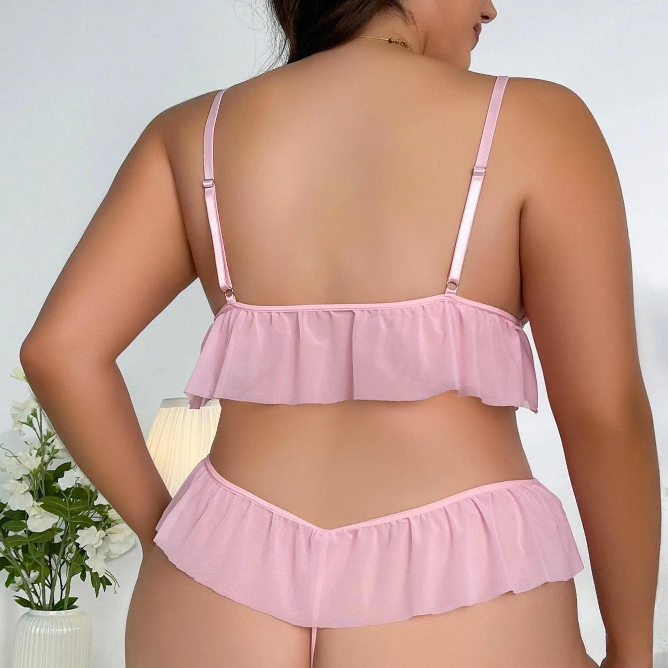 Tickled Pink Plus Size Lingerie